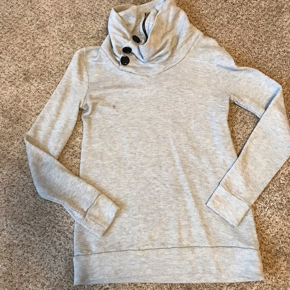 **Sale** Closet Closed Dec 21-31 Cowl Grey Hoodie